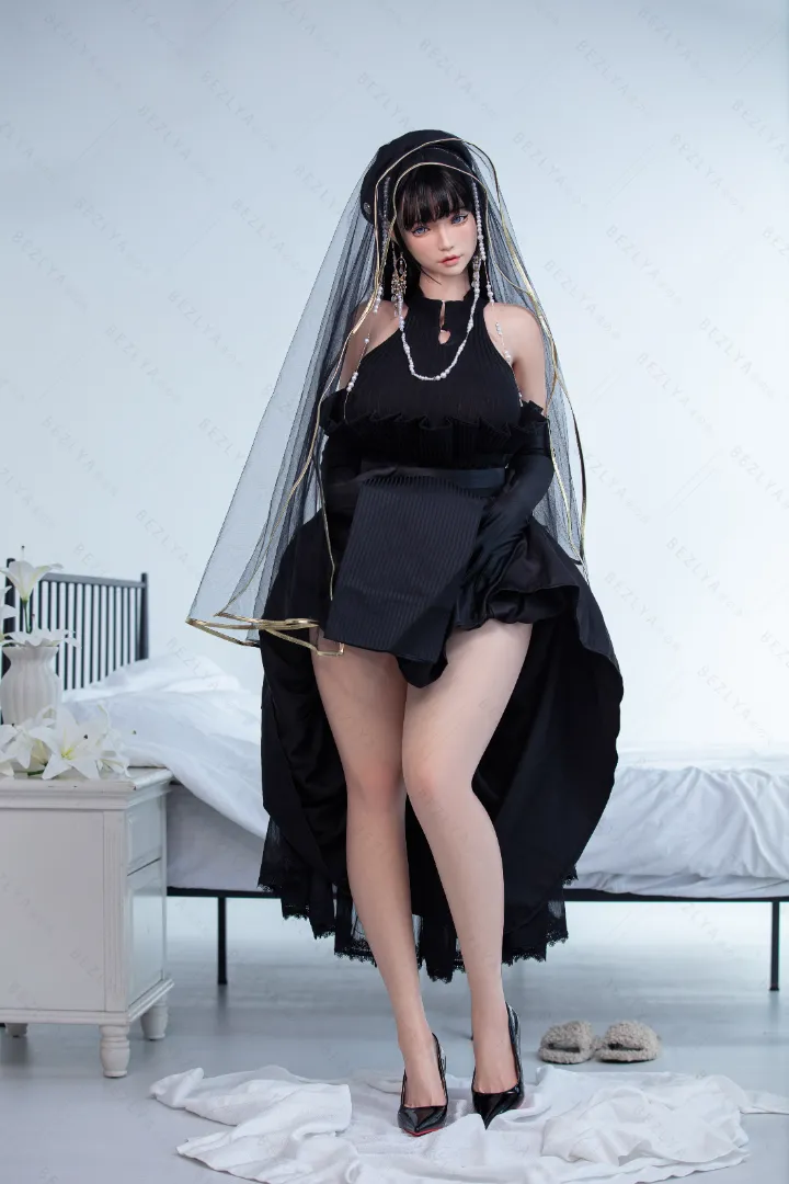 160cm (5ft3) F-Cup Lightweight Silicone Sex Doll, Movable Jaw Head Mandragora